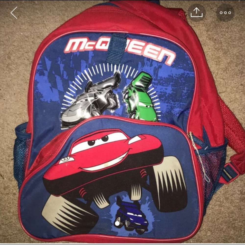 Lightning McQueen backpack